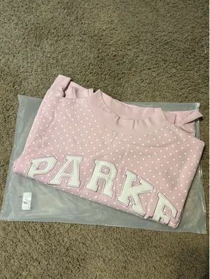PARKE polka dot varsity heritage mockneck  thumbnail 4