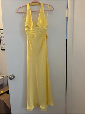 Zara Polka Dot Satin Effect Midi Dress thumbnail 6
