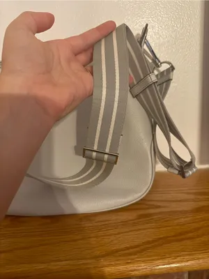 kate spade Light Gray Leather Crossbody Bag thumbnail 2