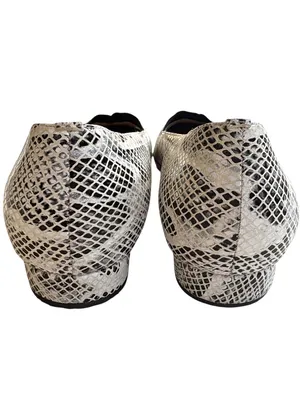 EUC Softwalk Leather Viana Comfort Shoes Snakeskin Size 10 thumbnail 6