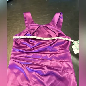 Plum Purple J. Taylor Formal Dress size 10 NWT thumbnail 10