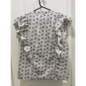 Rebecca Minkoff Women's Lauri Top Sleeveless Ruffle Blouse Sz M thumbnail 7