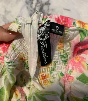 Floral Strapless Dress Multi thumbnail 5