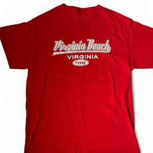 Mens Virginia Beach Red Tee ✦ Open To All Offers ✦ Bundle Measurements: Used Excellent Condition. No Flaw Mens Virginia Beach Est 1952 Red White Cotton Tee Shirt Size Small Regular Fit. Excellent For Casual & Summer Wear. Virginia Beach Text Front Side. Durable Cotton ——— TAGS ——— #RedTee #Virginia #Beach #Tshirt #Va thumbnail 1