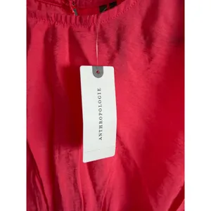Anthropologie Red Pleated Sleeveless Blouse Top Rouge Round Neck NWT XS‎ thumbnail 3