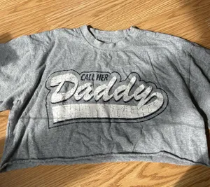 Call Her Daddy Cropped Tee Barstool thumbnail 1