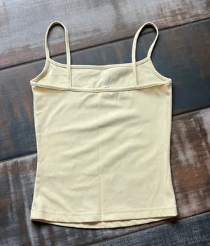 Garage Scoop Neck Butter Yellow Tank thumbnail 1