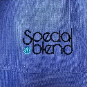 Special Blend Hooded Full‎ Zip Snow Coat in Blue White Size Medium thumbnail 9