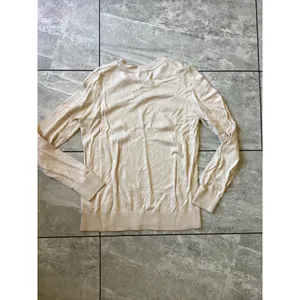 Quince Lightweight Cotton Cashmere Crew Sweater Heather Oatmeal M LB30091-WFVSHP thumbnail 8