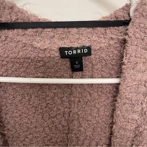 Torrid Brown Cozy Cardigan thumbnail 3