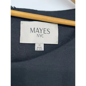 MAYES NYC Sleeveless Draped Black Dress‎ Size 18 Little Black Dress thumbnail 4