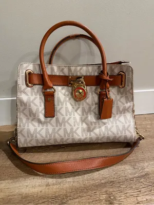 MICHAEL Michael Kors Monogram Hamilton satchel bag thumbnail 1