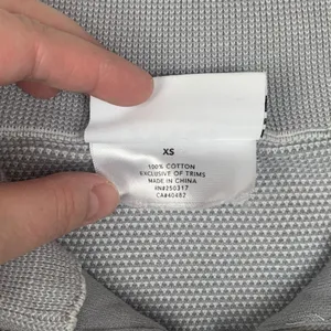 Varley x Barry's size xs gray knit pull over 1/4 zip Sweater waffle relaxed thumbnail 3
