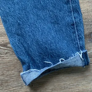 Abercrombie & Fitch Medium Wash Mom Jeans Tie Waist 00 24 thumbnail 3