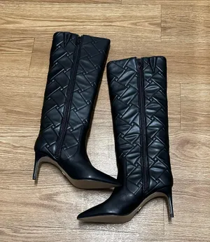 Kurt Geiger Quilted knee high boots thumbnail 12
