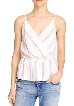 FREE PEOPLE Size S‎ Psychedelic Summer Tank Top Pink Ivory Combo thumbnail 1