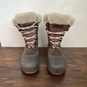 Columbia Sierra Summette 2 Quilted Outdoor Winter Snow Boots Brown Size 7.5 thumbnail 4