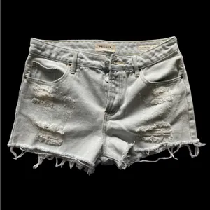 Pacsun Denim Distressed Cotton 4‎ Button Front Mid Rise Shorts Size 28 thumbnail 4