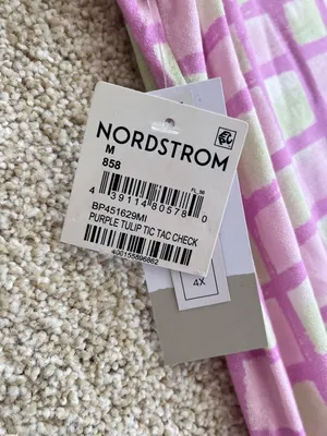 Nordstrom BP retro grid dress spring summer pastel feminine cottagecore coquette thumbnail 7