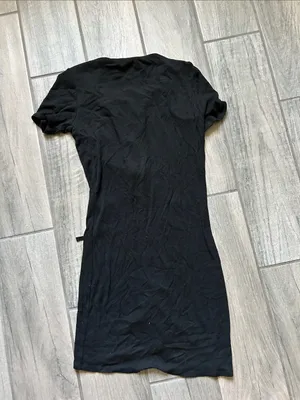 Nasty Gal Black Lace-Up Mini Dress thumbnail 3