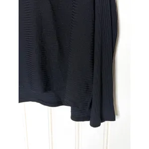 Free People Movement Black Ribbed Turtleneck Boxy Top Womens Small thumbnail 10