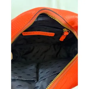 Juicy Couture Neon Orange Crossbody Bag Y2K Barbiecore Citrus Pop‎ Purse Bright thumbnail 8