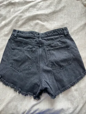 Black Denim Shorts thumbnail 2