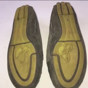 Sam Edelman Size 7.5 Grey‎ Jones Leather Rubber Sole Loafer thumbnail 7