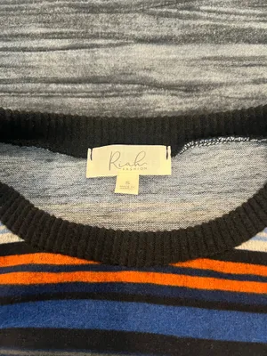 Retro Striped Multicolor Shirt Size S Multiple thumbnail 2
