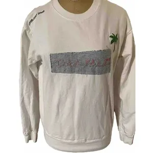 Unemployed Denim‎ Isla Palm Sweatshirt Size Small thumbnail 4