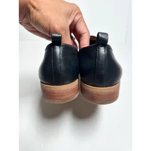 Susina Kellen Womens Almond Toe Loafer Black Leather Size 7.5 thumbnail 6