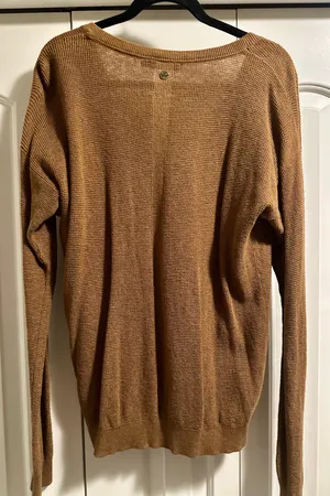prAna Women’s Long Sleeve Golden V-neck Sweater Size XL thumbnail 4