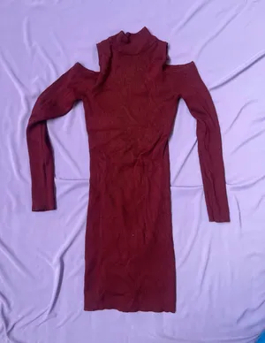 Forever 21 Bodycon Sweater Dress Ribbed thumbnail 1
