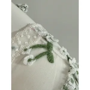 Ever After Floral Embroidered Maxi Dress Cottagecore Wedding Guest Long Sleeve S thumbnail 12