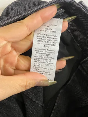 SHEIN Black Denim Cargo Shorts thumbnail 8