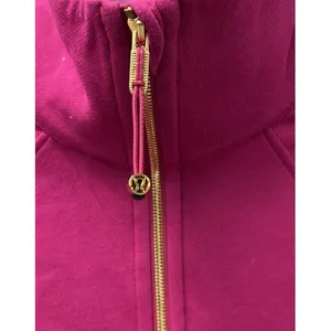 Lululemon Scuba Oversized Funnel Neck Half Zip XS/S Ripened Raspberry Gold NWT thumbnail 5