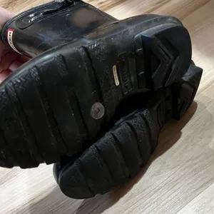 Hunter Black Rubber Boots Size 5M/6F thumbnail 4