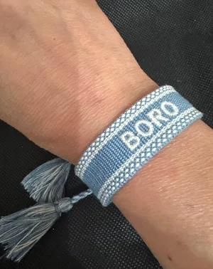 Georgia Southern spirit! The "BORO" bracelet thumbnail 1