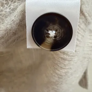 Everlane The Oversized Alpaca‎ Cardigan Oatmeal Cream/Gray Knit XXS Cozy Soft thumbnail 10