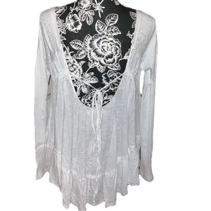 Free People Sundae Long Sleeve Tee Size M thumbnail 4