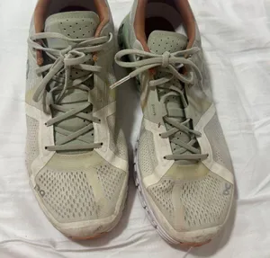 ON Running Shoes with Peach and Mint Accents thumbnail 1