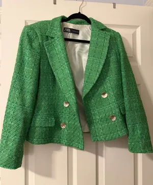 Zara Tweed Blazer thumbnail 1
