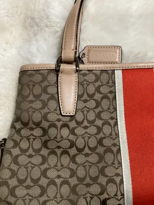 Coach Heritage Stripe Bag thumbnail 7