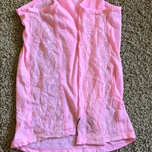 PINK - Victoria's Secret mesh sides medium top ❤️ thumbnail 4