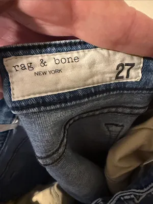 Rag & Bone Dre Low-Rise Slim Boyfriend Jeans Size 27 thumbnail 7