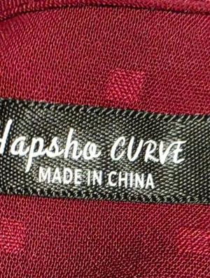 Hapsho Curve Short Sleeve Dress Size 2XL thumbnail 4