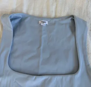 Garage light blue scoop neck tank top thumbnail 2