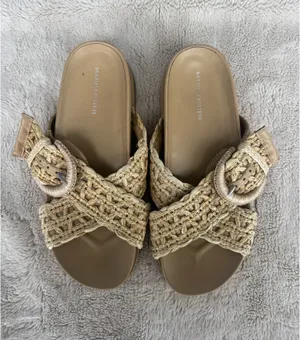 Marc Fisher Welti Platform Slide On Sandals thumbnail 3