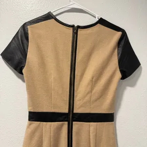 Club Monaco Size-0 Womens Dress Wool‎ Blend Lined with Leather Trim thumbnail 12