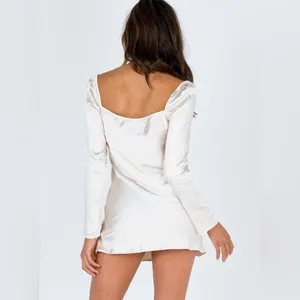 Princess Polly Star Power Mini Dress in Champagne Size 0 thumbnail 6